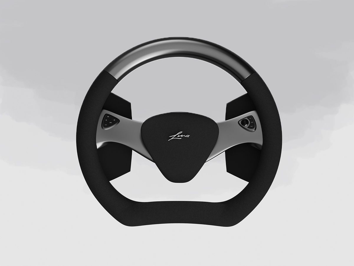 Lenkrad für autonomes Fahren – Modellieren und Konstruieren. 